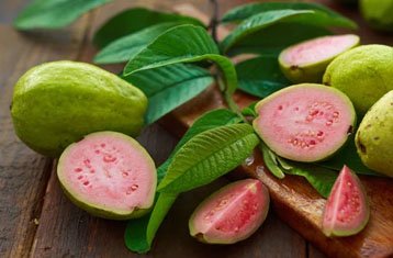 Chittidar guava fruit