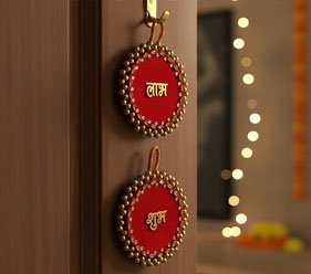 Om Shubh Labh Door Hanging