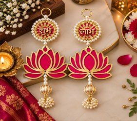 Lotus Design Door Hanging