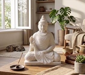 Marble Buddha Statue