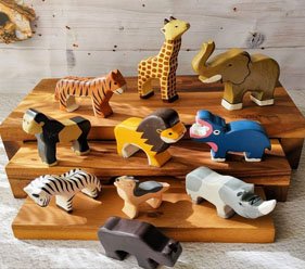 Wooden Decorative Clock