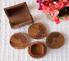 Premium Wooden Gift Set